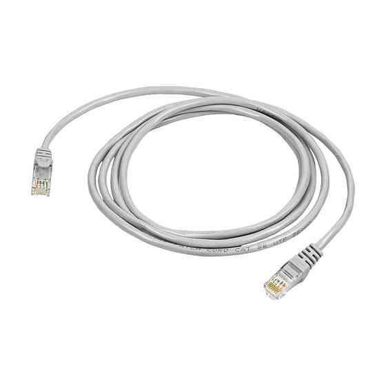 Патч-корд мережевий гігабітний Trinix UTP, RJ-45, CAT.5 7.5m Gray (73-00630) Київ