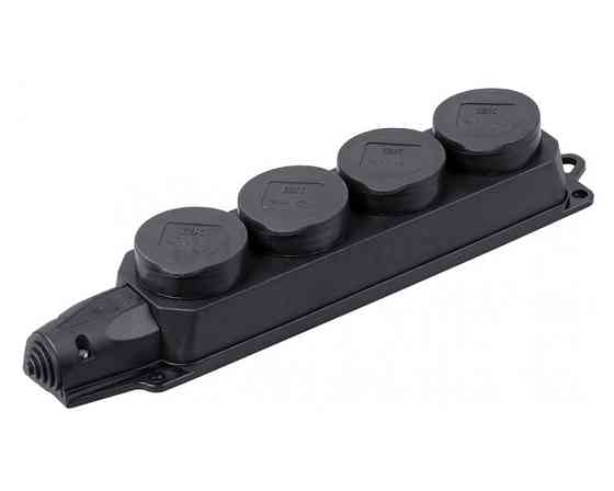 Каучук Розетка зовнішньої установки четвертна з заглушками Харків