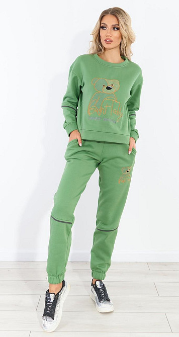 Тёплый костюм с вышивкой (46) Киев - изображение 1