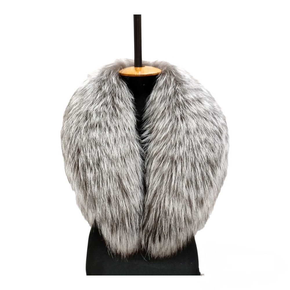 Комір хутряний жіночій Шаль з чорнобурки на підкладці Харків - фото 1