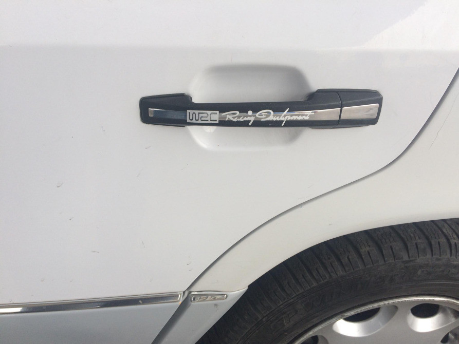 Наклейки на ручки Wrc Білі номер 3, диски, двірні Київ - фото 3