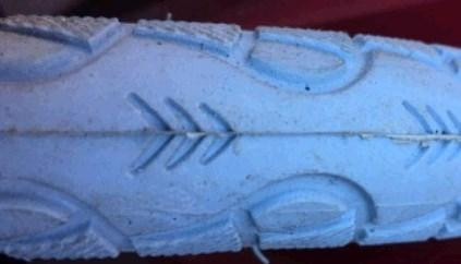 Шина (дитяча коляска) 8 1/2*1,5 (40-120) VC-2628-01 сіра Мукачево - фото 1