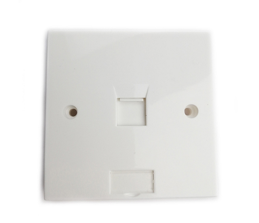 Рамка розетки під 1 модуль Keystone 86*86, з шторкою Винница - изображение 1