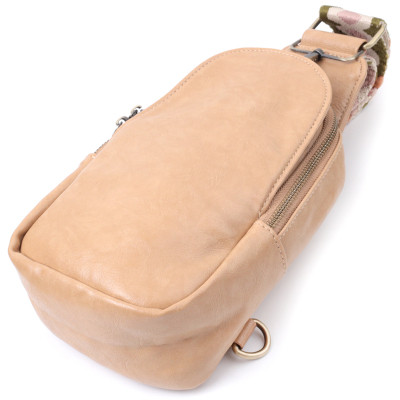 Сумка Vintage З екошкіри Світло-коричнева (22790) Вінниця - фото 9