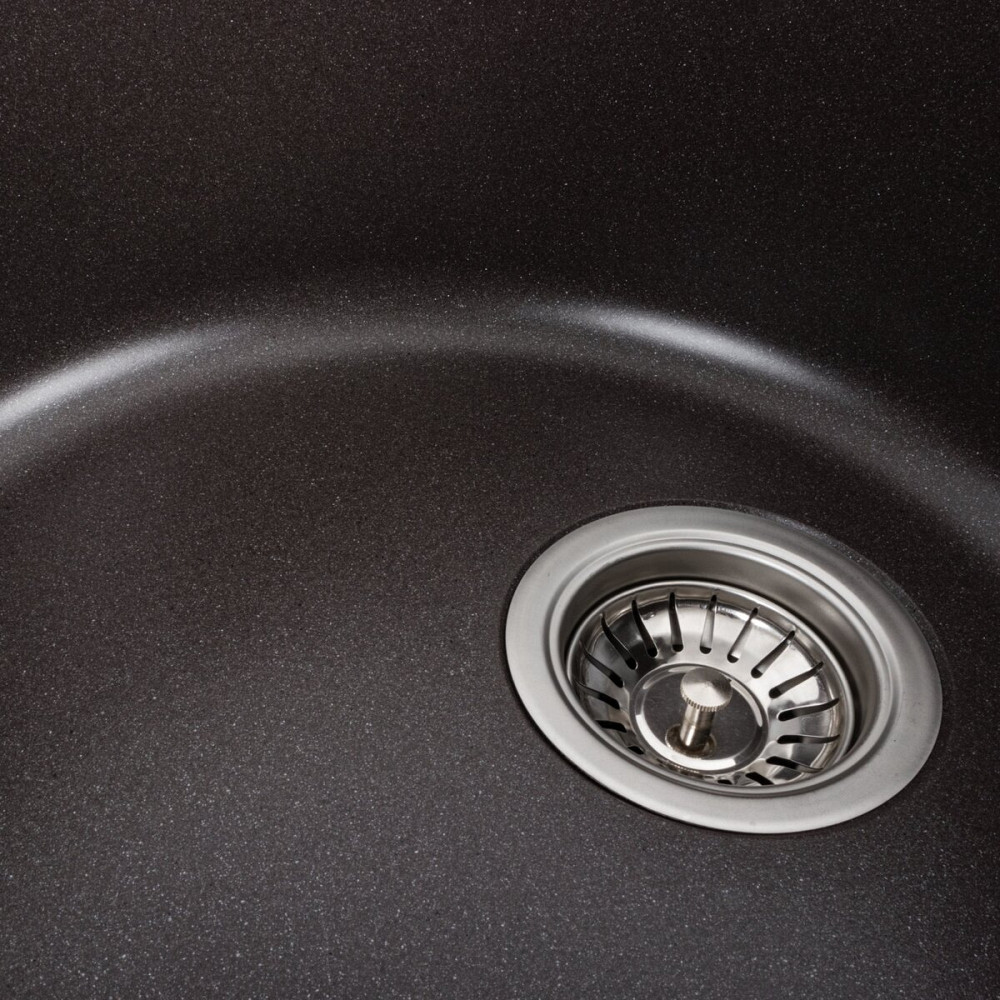 VALESO Гранітна мийка для кухні VALESO LIRA 7750 матова Гренадін Коломыя - изображение 8