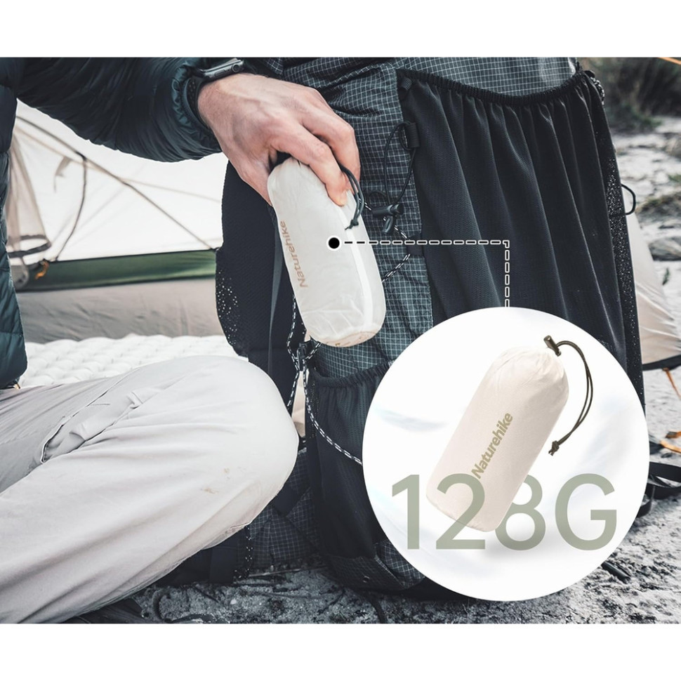 Підкладка для спального мішка Naturehike CNH22SD016, нейлон, коричнева Київ - фото 5