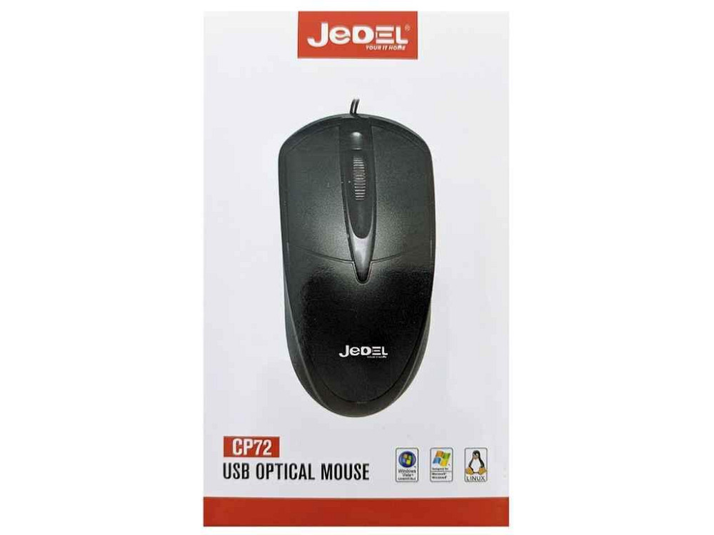 Мишка дротова компютерна CP72 ТМ Jedel Київ - фото 1
