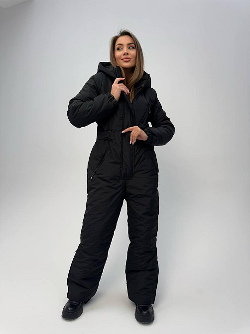 Женский теплый комбинезон из плащёвки на синтепоне Одесса - изображение 3