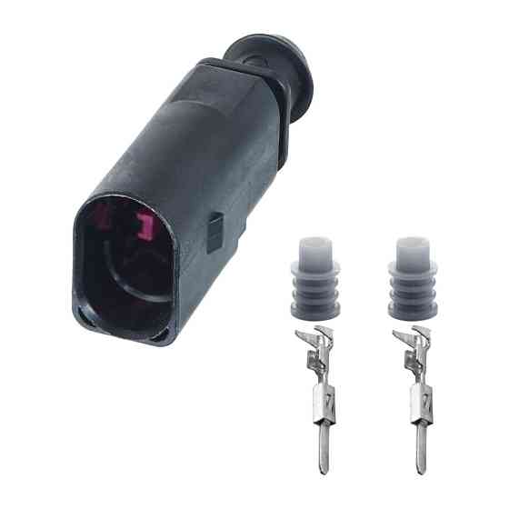 Роз'єм конектор 2-кон., Птф (Противотуманки) 1J0973802, VAG Германия, Франция, Audi, Bugatti, Porsche, Seat, Skoda, VW Київ