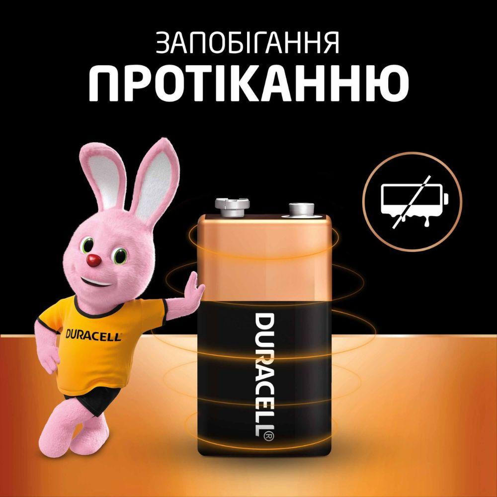Батарейка крона Duracell 9V/6LR61 (1шт) Киев - изображение 4