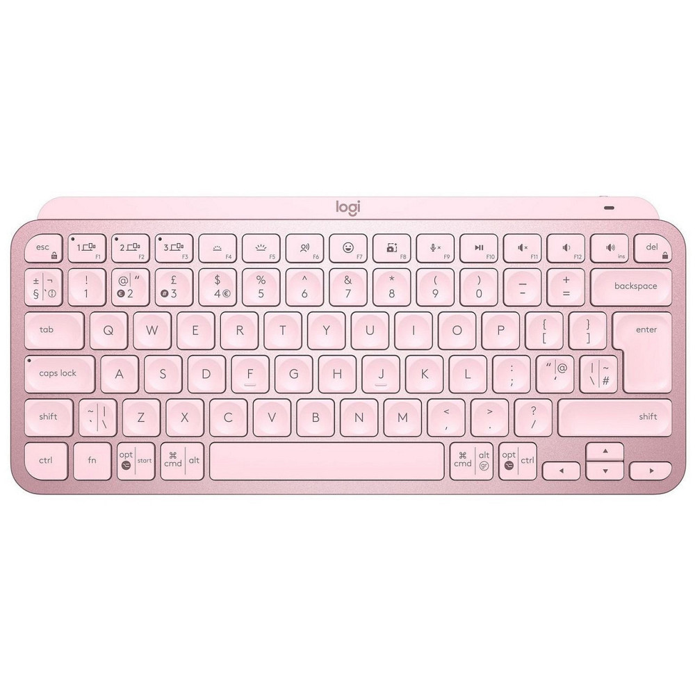 Клавіатура бездротова Logitech MX Keys Mini Wireless Illuminated UA Rose (920-010500) Рожевий Харків - фото 1