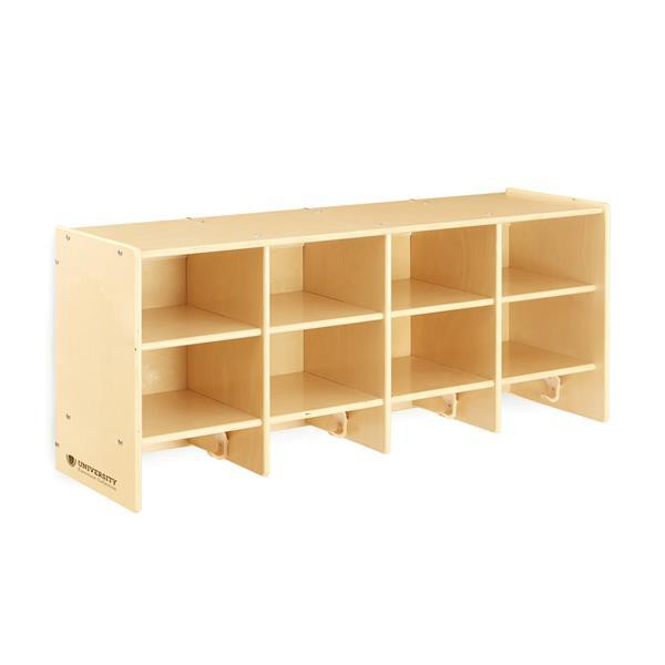 Настінна полиця University 4-секційна з вішалками (U12111) Харків - фото 6