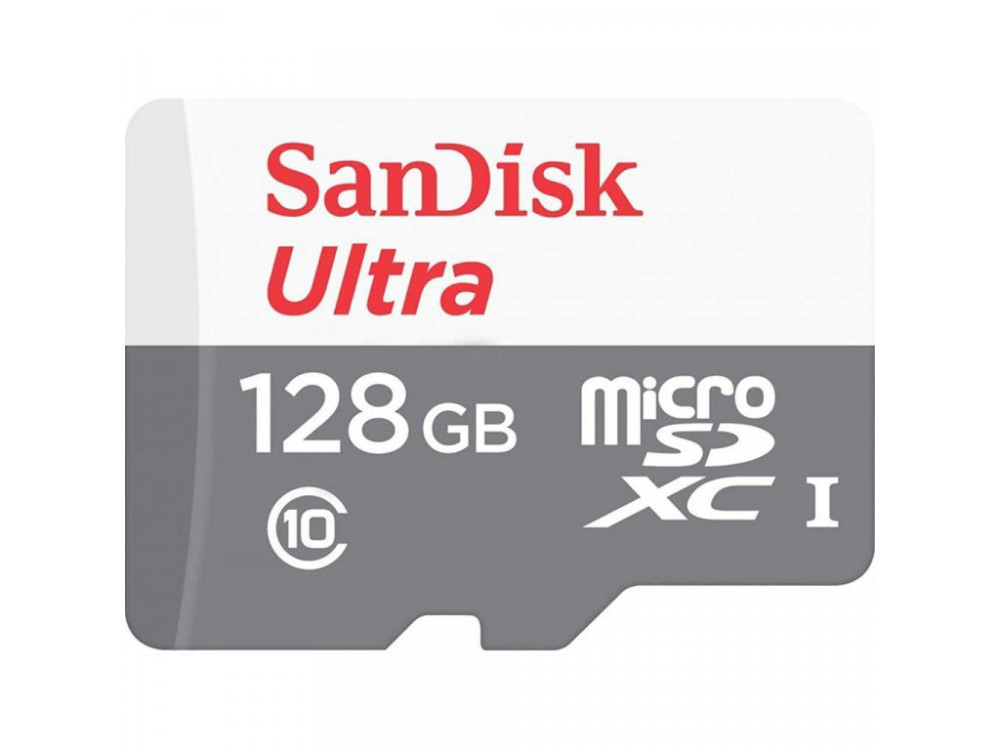 Карта пам'яті microSDXC (UHS-1) SanDisk Ultra 128Gb class 10 A1 (100Mb/s) (adapter SD) Київ - фото 1