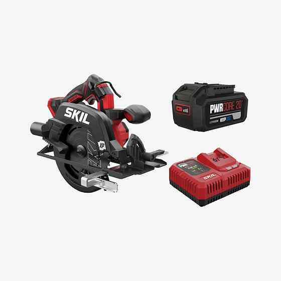 Пилка циркулярная бесщеточная аккумуляторная, SKIL 3571 CA XP + аккумулятор 4,0 Ah + зарядное устройство SW1E3571CA+BC1E3111AA Одесса