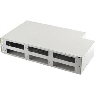 Патч-панель оптична 2U, універсальна, сплайс касети S336 Crosver (FOB 19/2-336/36-2-48) Вінниця - фото 1