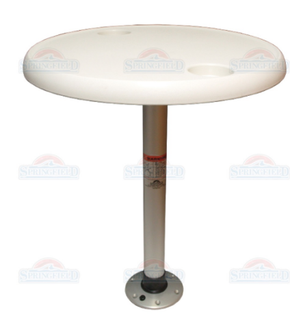 Комплект Стіл Круглий Діаметр 68См Підстава Алюміній З Замком Київ - фото 2