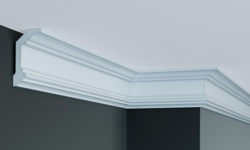 Карниз полиуретановый гладкий Gaudi Decor P 923 Днепр - изображение 1