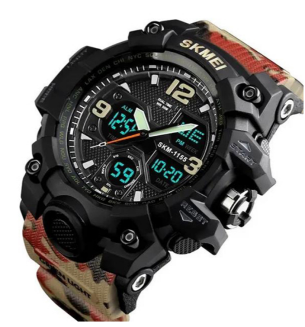 Часы наручные SKMEI 1155BAG, RED CAMO, 9732 Днепр - изображение 2