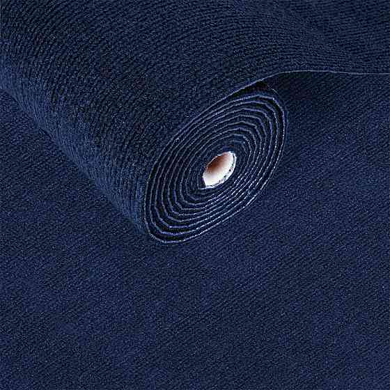 Синяя самоклеящаяся плитка под ковролин в рулоне Киев