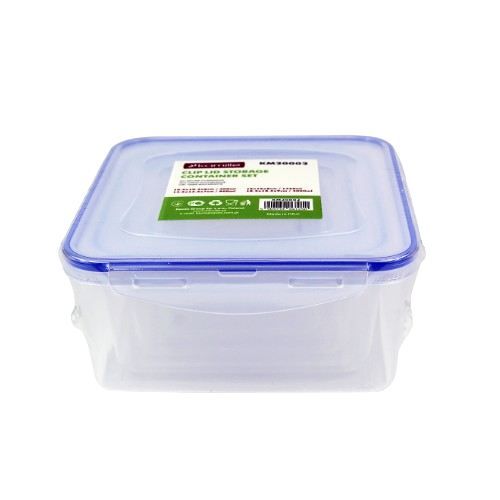 Набір контейнерів для зберігання 4 предмети пластик KAMILLE Житомир - фото 5