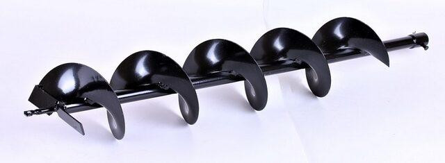 Шнек L-1000 мм диаметр 150 мотобур Мукачево - изображение 1