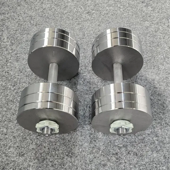 Гантелі складальні 2 * 28 кг (Загальна вага 56 кг) металеві домашні розбірні для дому Київ - фото 2