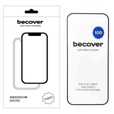 Стекло защитное BeCover Google Pixel 9 10D Black (712325) Винница