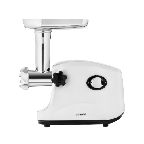 М'ясорубка 1600W 1,6кг/хв (3 решітки/насадки для ковбас) білий MGA-1735R Ardesto Житомир - фото 4