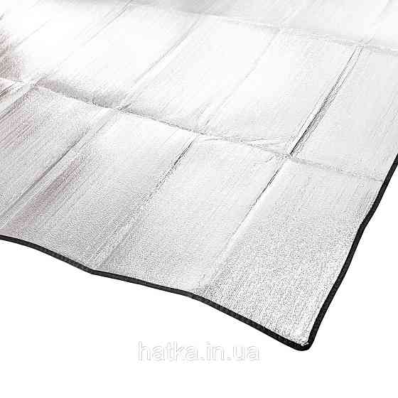 Підстилка під намет 195х143 см алюмінієва плівка вологостійка підстилка кемпінг з фольгованим покриттям Київ