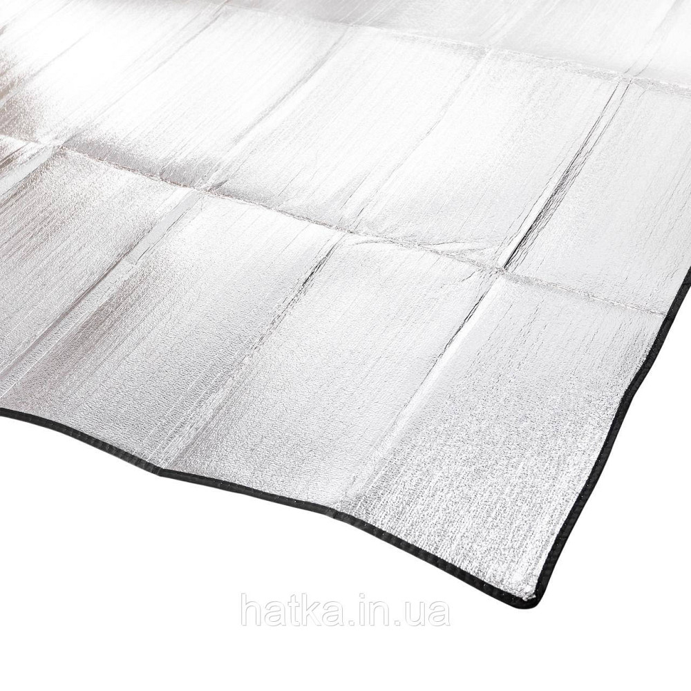 Підстилка під намет 195х143 см алюмінієва плівка вологостійка підстилка кемпінг з фольгованим покриттям Київ - фото 6