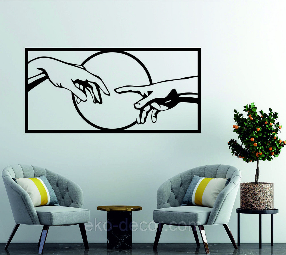 Декоративне настінне Панно «Руки», Декор на стіну Київ - фото 4