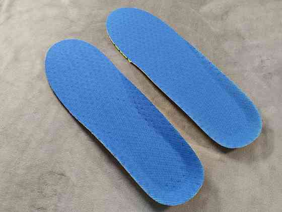 Устілка, устілка спортивна, що амортизує, обрізна стільники, синій колір Insoles Health Харків