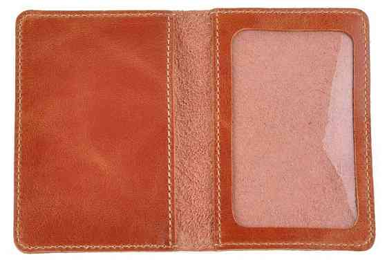 Шкіряна обкладинки для пластикових документів водія SHVIGEL 16076 Київ