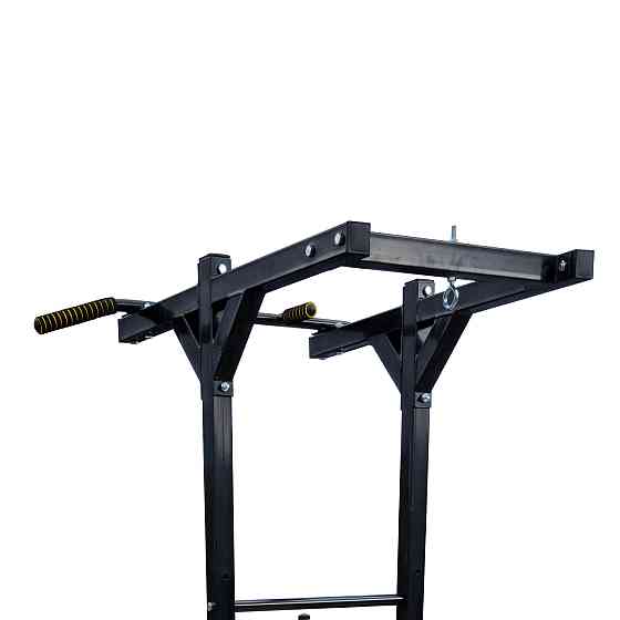 Турник + брусья + крепление под грушу напольная стойка 50х50 мм KZ-838 разборная Киев