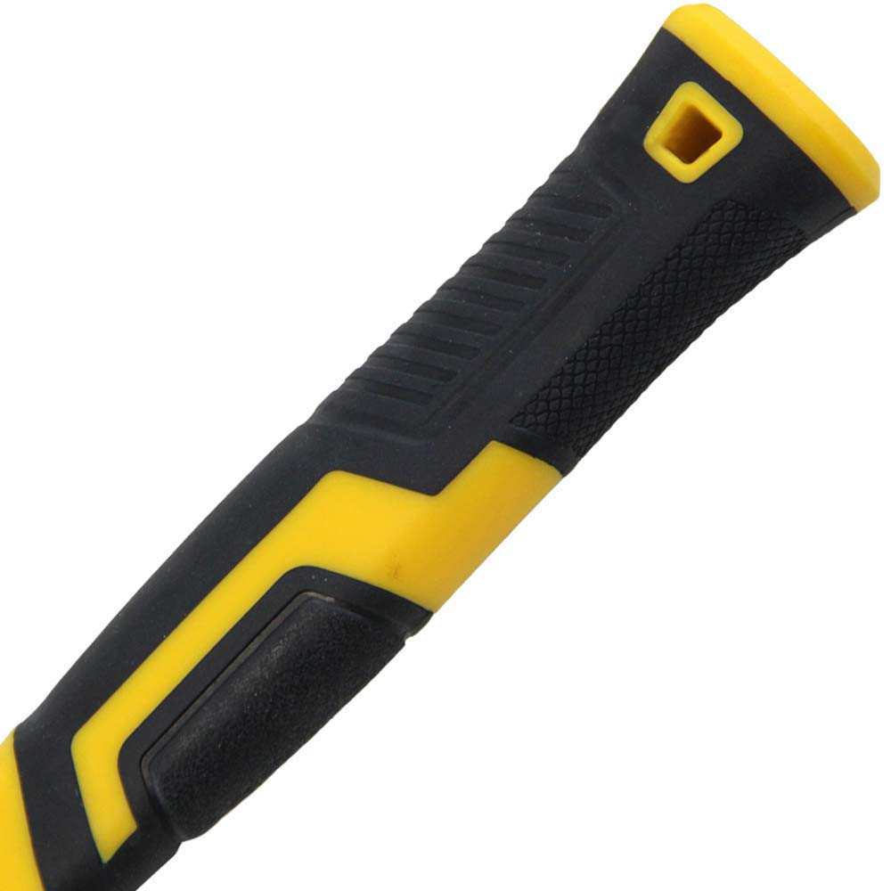Киянка гумова чорна 450 г фібергласова ручка SIGMA (4317361) Київ - фото 5