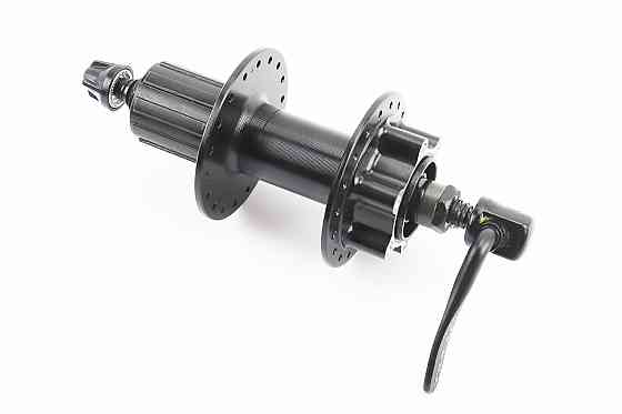 Втулка задня MTB алюмінієва 14Gx36H під касету 8-10зв, Disk-brake, кріпл. ексцентрик, чорна FH-TX506 Київ