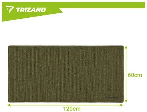 Туристичний рушник швидковисихаючий 120×100 см із чохлом Trizand (27782) Нововолинськ