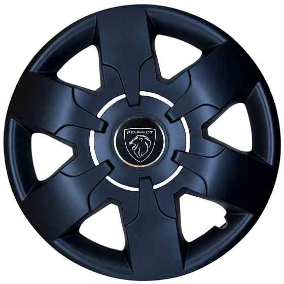 Автомобільні модельні ковпаки R16 SJS Peugeot NEW 413 4шт, чорні Вінниця