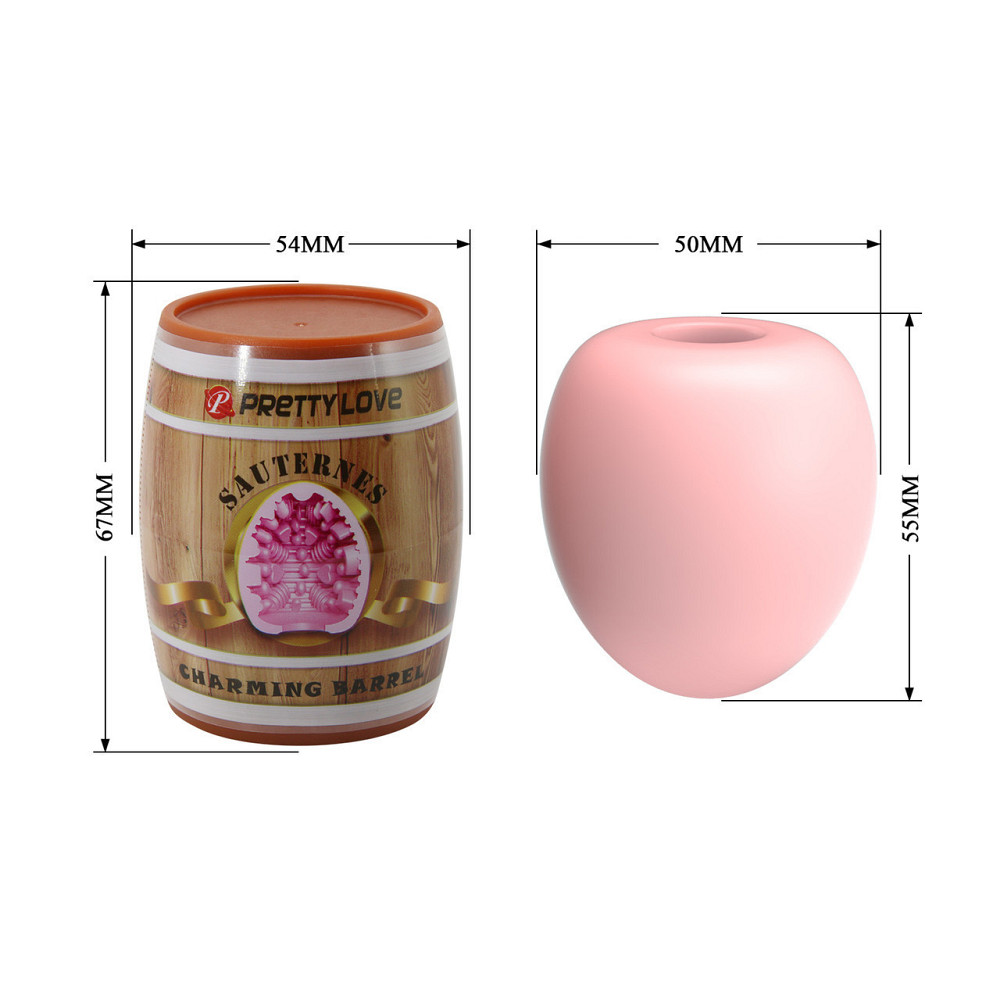 Мастурбатор - Pretty Love Sauterne Charming Barrel Pink Sex Aura Киев - изображение 7