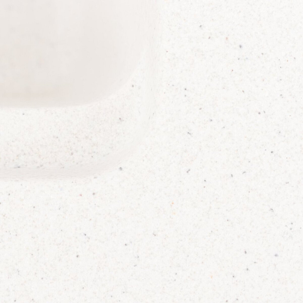 VALESO Гранітна мийка для кухні VALESO NIKA 7545 матова Біла в крапку Киев - изображение 6