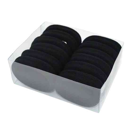 Дитяча резинка для волосся 0307-978-2 панчішна, чорна Вінниця