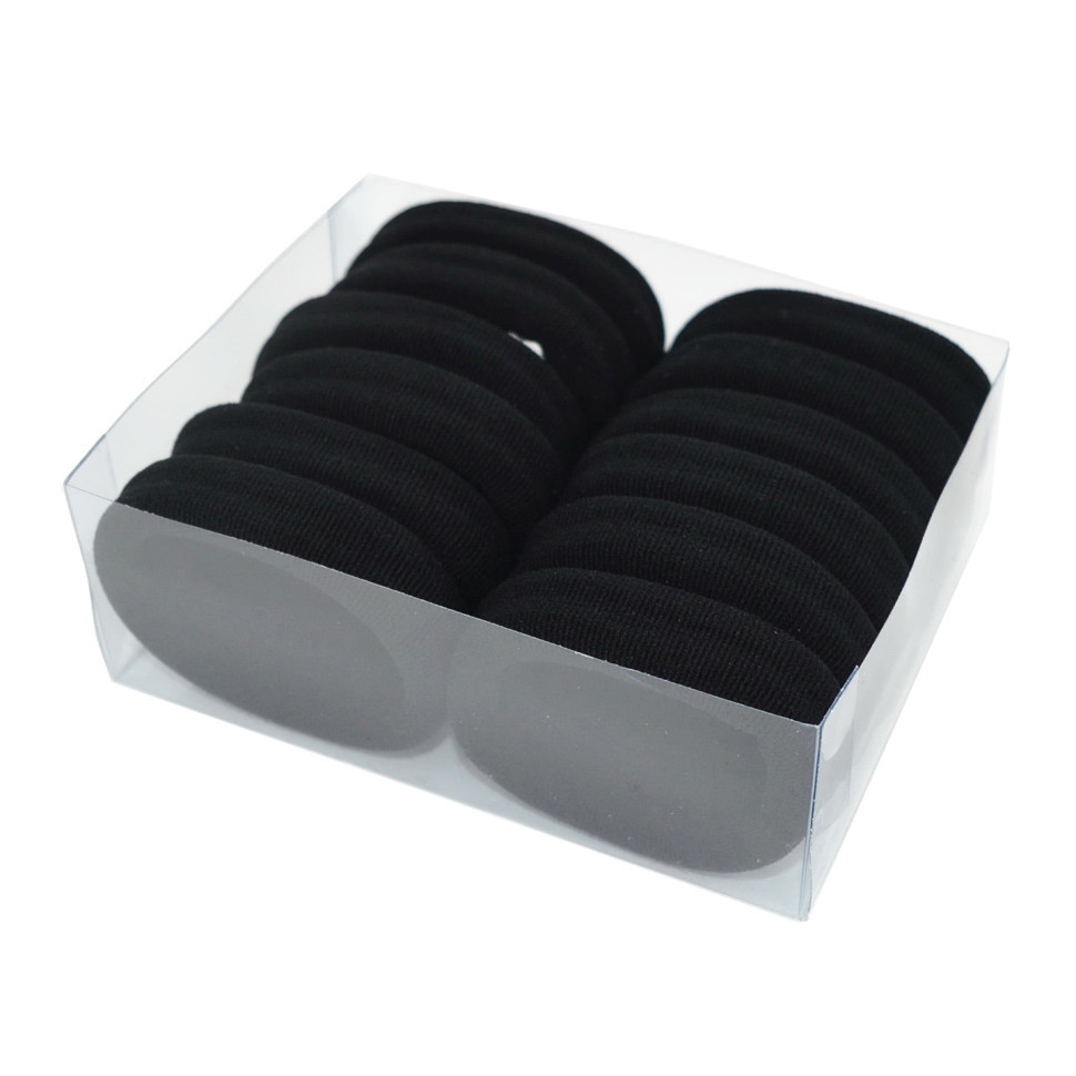 Детская резинка для волос 0307-978-2 чулочна, черная Винница - изображение 1