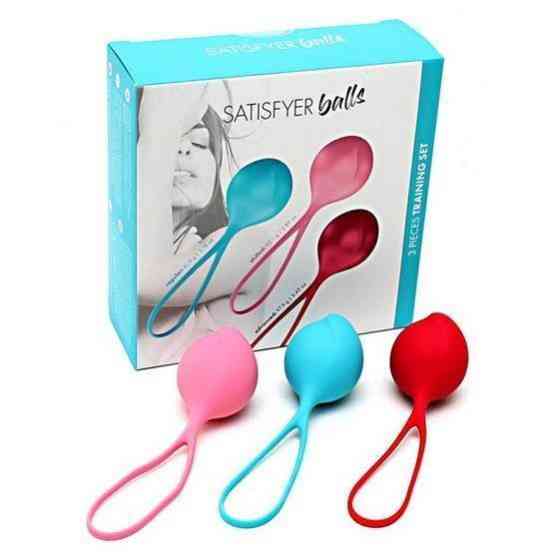 Вагінальні кульки - Satisfyer Balls C03 Single Sex Aura Київ