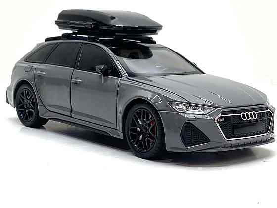 Машинка металева TK Union Group Audi A6 1:24 світло звук Сіра (GT-05963) Чернігів