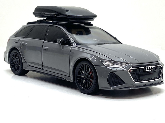 Машинка металева TK Union Group Audi A6 1:24 світло звук Сіра (GT-05963) Чернігів - фото 1