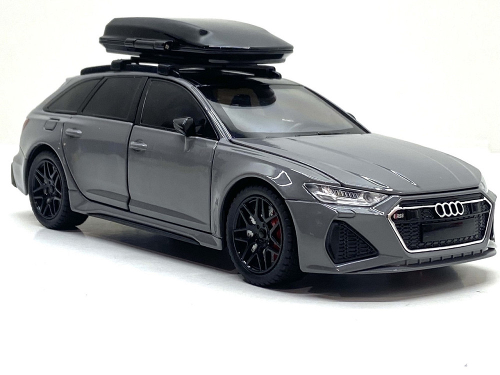 Машинка металева TK Union Group Audi A6 1:24 світло звук Сіра (GT-05963) Чернігів - фото 1