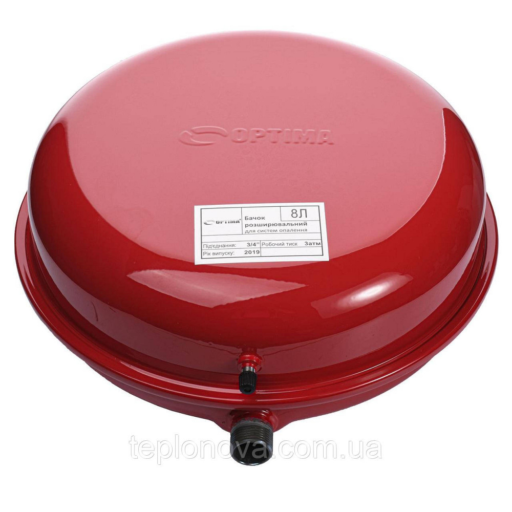 Бак Optima плоский для систем отопления   8л Черновцы - изображение 1