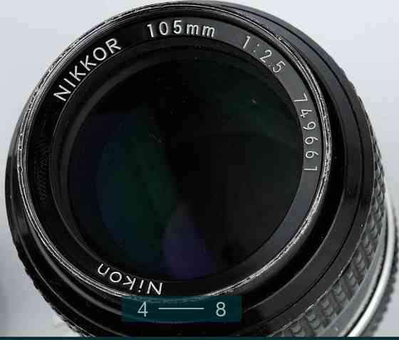 Объектив: NIKKOR 105/2.5 Ai . Прекрасный мануальный портрет от NIKON Киев