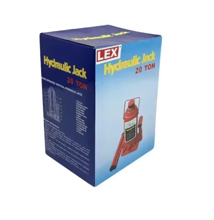 Домкрат LEX – пляшковий гідравлічний, 20 тонн, висота 244–449 мм, міцна база Львів
