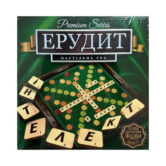 Настільна гра "Ерудит" 2в1: РУС+УКР для всієї родини Київ